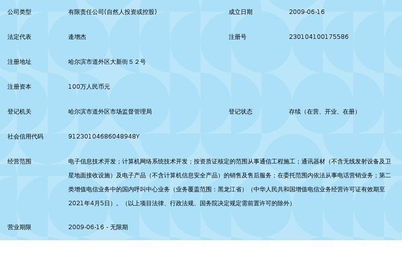 黑龍江省天朗信息技術(shù)開發(fā) 深耕網(wǎng)絡(luò)信息技術(shù)，賦能龍江數(shù)字未來